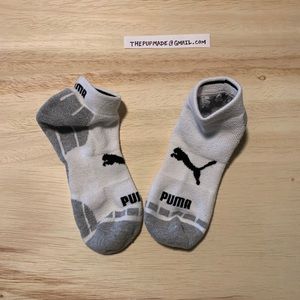 Men’s Large ankle socks Puma White